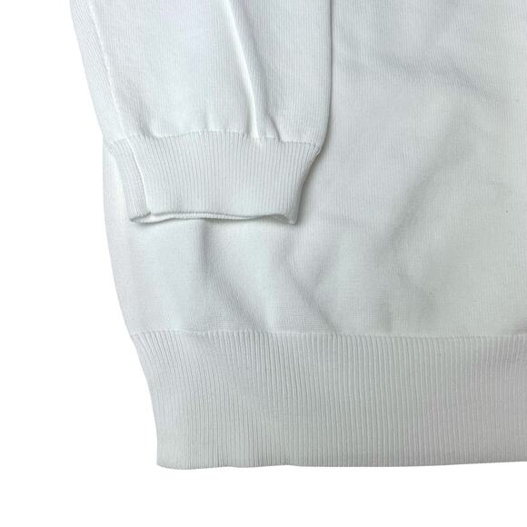 NWT Aleeza Paris Barbara Gold Hardware Knit Cardigan Sweater Top Size Small - Picture 8 of 11